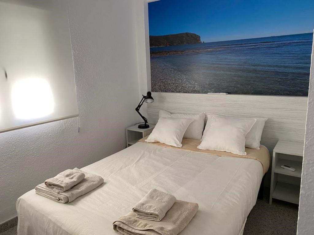 Apartamento Rosarioyemma - Primera Linea De Playa Con Vista Mar Jávea Екстериор снимка